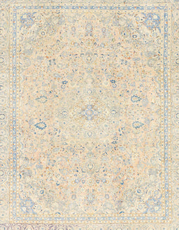 Machine Washable Abstract Tan Brown Rug, wshabs2155