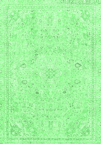 Abstract Emerald Green Modern Rug, abs2155emgrn