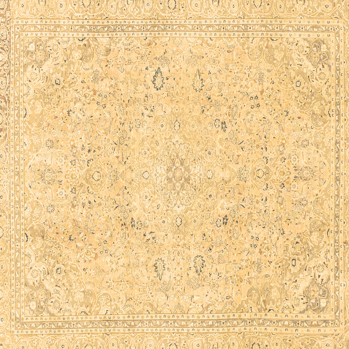 Square Machine Washable Abstract Brown Modern Rug, wshabs2155brn