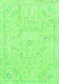 Abstract Green Modern Rug, abs2155grn