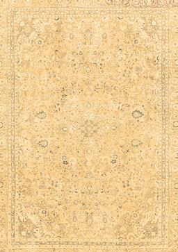 Abstract Brown Modern Rug, abs2155brn