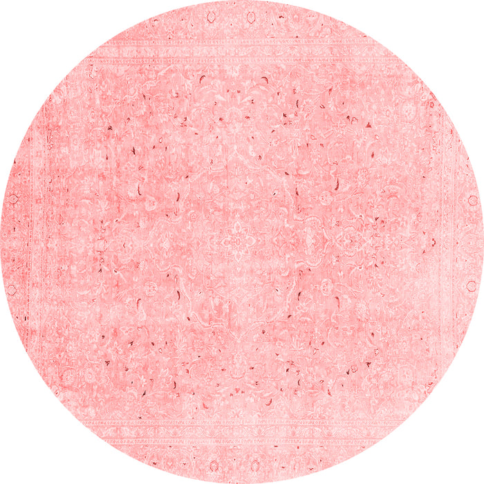 Abstract Red Modern Rug, abs2156red