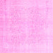 Square Abstract Pink Modern Rug, abs2156pnk