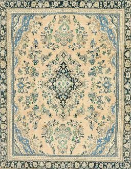 Abstract Brown Gold Modern Rug, abs2157