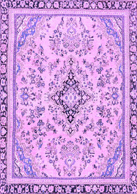 Abstract Purple Modern Rug, abs2157pur