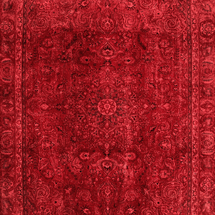 Abstract Red Modern Area Rugs