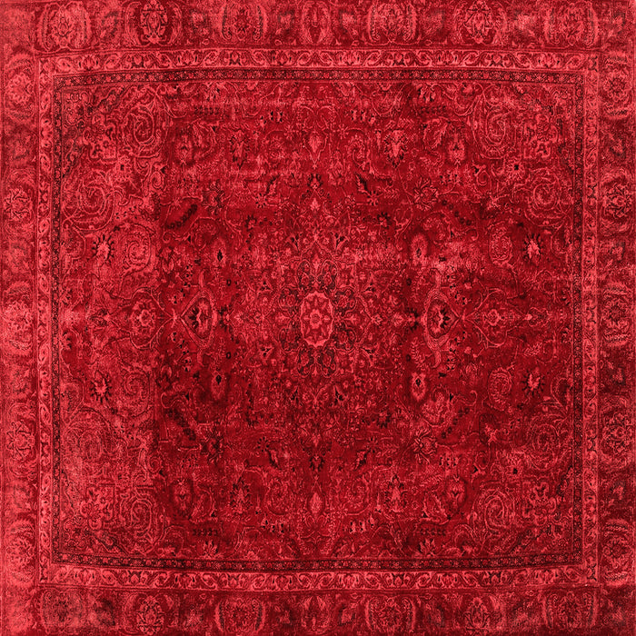 Machine Washable Abstract Red Modern Rug, wshabs2158red