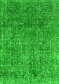 Abstract Green Modern Rug, abs2159grn