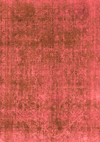 Abstract Red Modern Rug, abs2159red