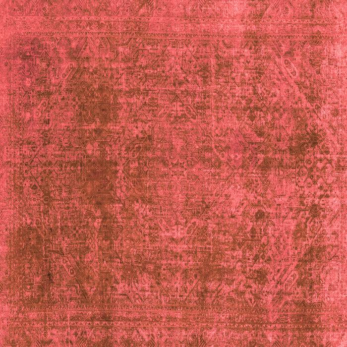 Abstract Red Modern Rug, abs2159red