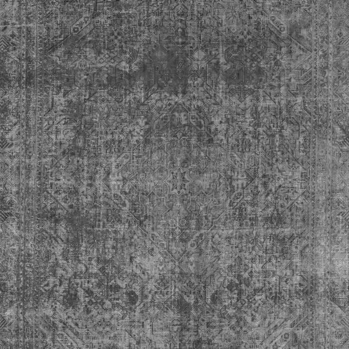 Machine Washable Abstract Gray Modern Rug, wshabs2159gry