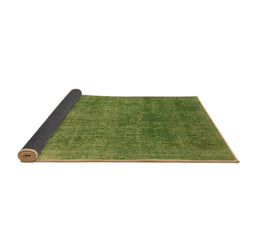 Sideview of Abstract Brown Modern Rug, abs2159brn