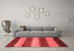 Modern Red Washable Rugs