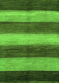 Abstract Green Modern Rug, abs215grn