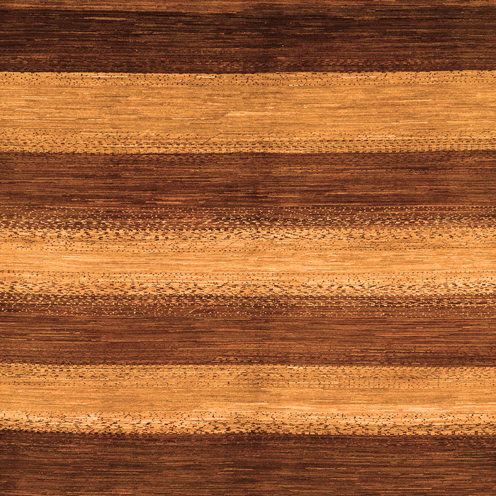 Square Abstract Orange Modern Rug, abs215org