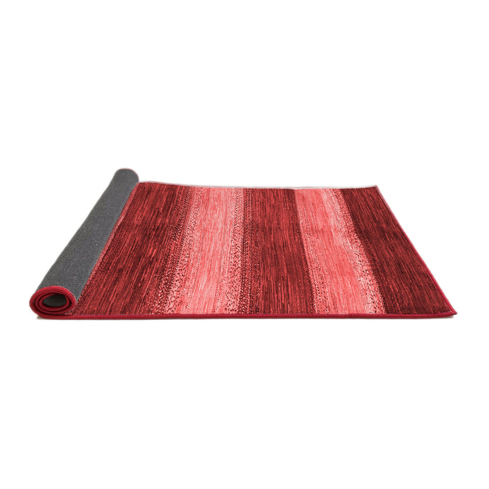 Abstract Red Modern Area Rugs