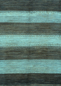 Abstract Light Blue Modern Rug, abs215lblu