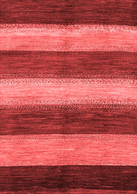 Abstract Red Modern Rug, abs215red