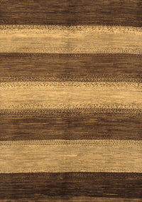 Abstract Brown Modern Rug, abs215brn