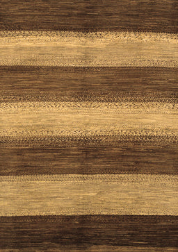 Abstract Brown Modern Rug, abs215brn