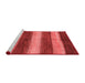 Modern Red Washable Rugs