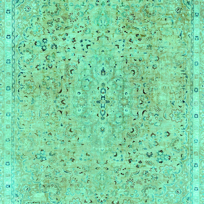Abstract Turquoise Modern Rug, abs2160turq