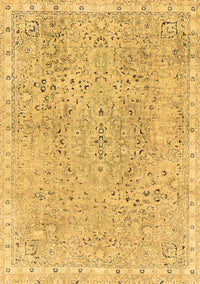 Abstract Brown Modern Rug, abs2160brn