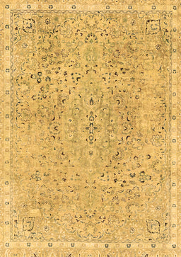 Abstract Brown Modern Rug, abs2160brn