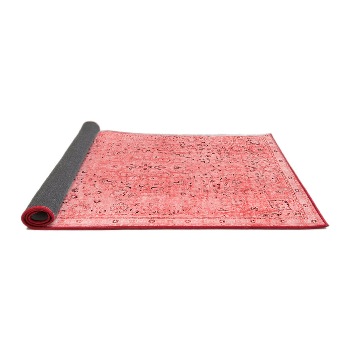 Abstract Red Modern Area Rugs