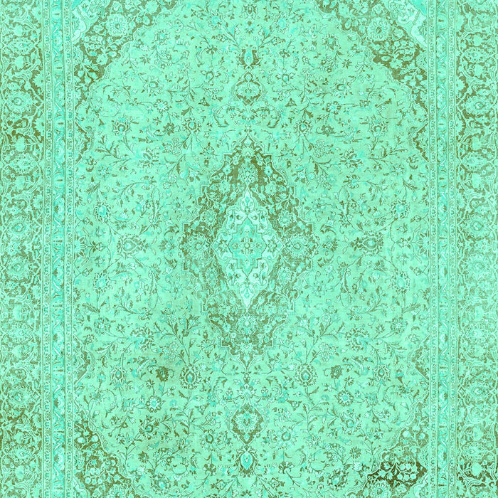 Abstract Turquoise Modern Rug, abs2161turq