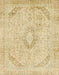 Abstract Brown Gold Modern Rug, abs2161