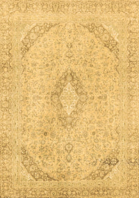 Abstract Brown Modern Rug, abs2161brn