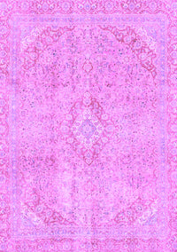 Abstract Purple Modern Rug, abs2162pur