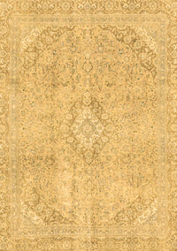 Abstract Brown Modern Rug, abs2162brn