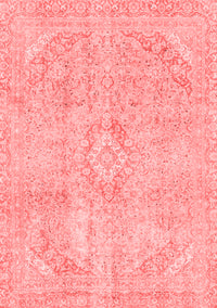 Abstract Red Modern Rug, abs2162red