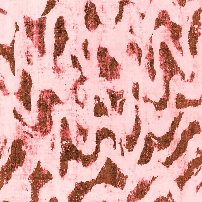 Abstract Red Modern Rug, abs2163red