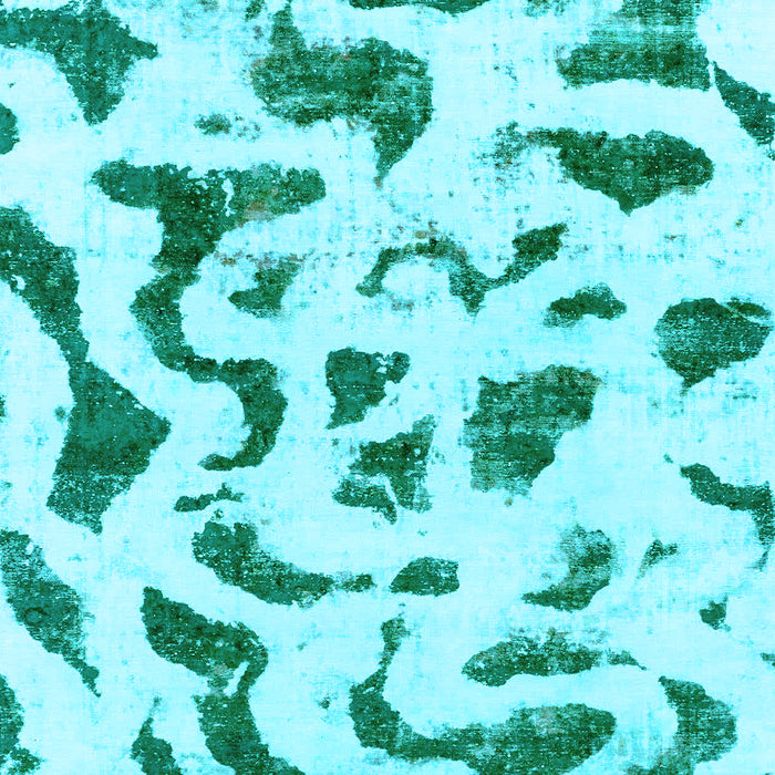 Abstract Light Blue Modern Rug, abs2163lblu