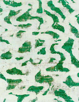 Abstract Light Jade Green Modern Rug, abs2163