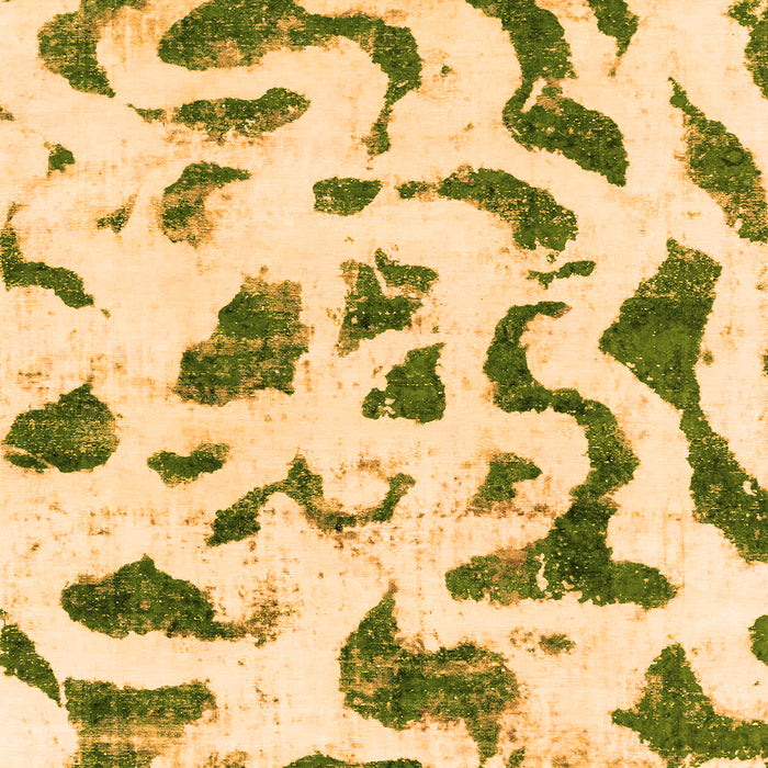 Abstract Orange Modern Rug, abs2163org