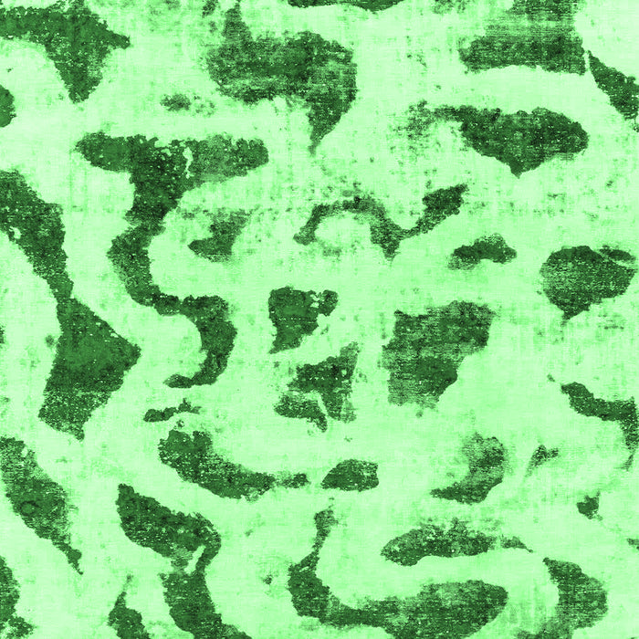 Abstract Emerald Green Modern Rug, abs2163emgrn