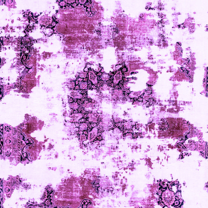 Machine Washable Abstract Purple Modern Area Rugs, wshabs2164pur