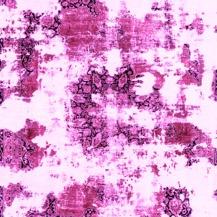 Machine Washable Abstract Pink Modern Rug, wshabs2164pnk