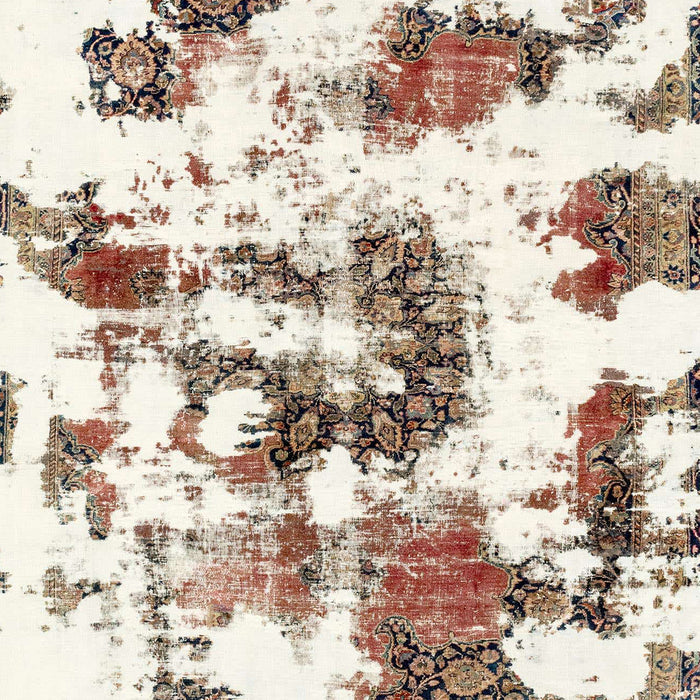 Machine Washable Abstract Dark Almond Brown Rug, wshabs2164