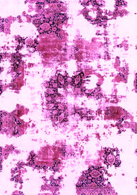 Abstract Pink Modern Rug, abs2164pnk