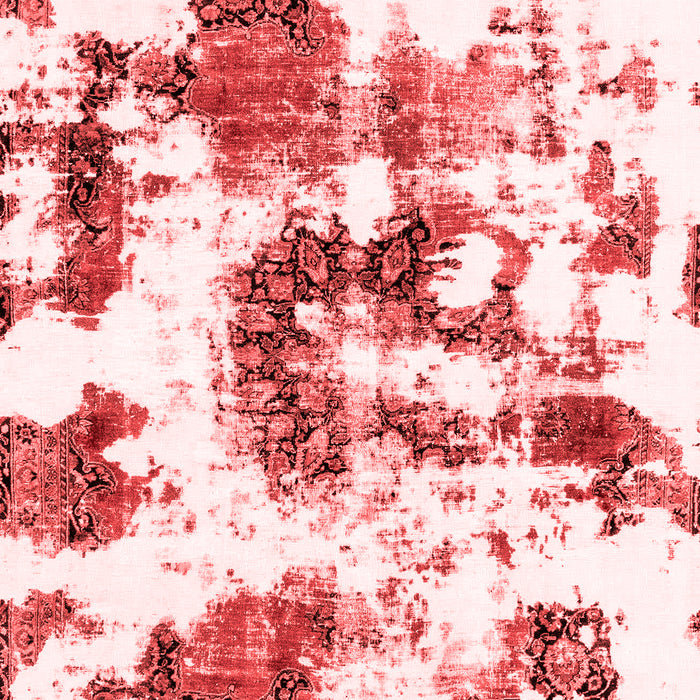 Machine Washable Abstract Red Modern Rug, wshabs2164red