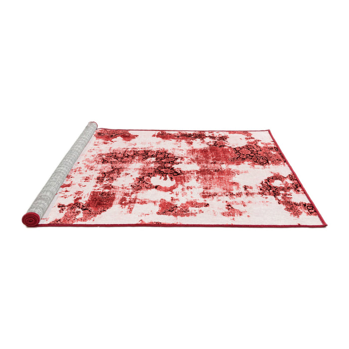 Modern Red Washable Rugs