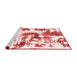 Modern Red Washable Rugs