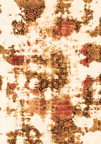 Abstract Orange Modern Rug, abs2164org