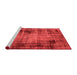 Modern Red Washable Rugs