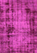 Machine Washable Abstract Pink Modern Rug, wshabs2165pnk